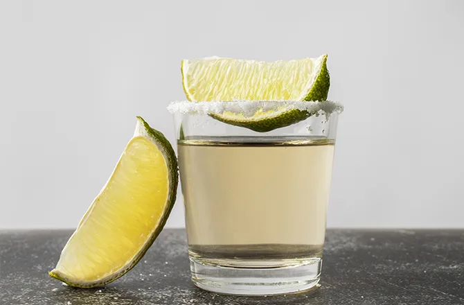 Flounder cocktail