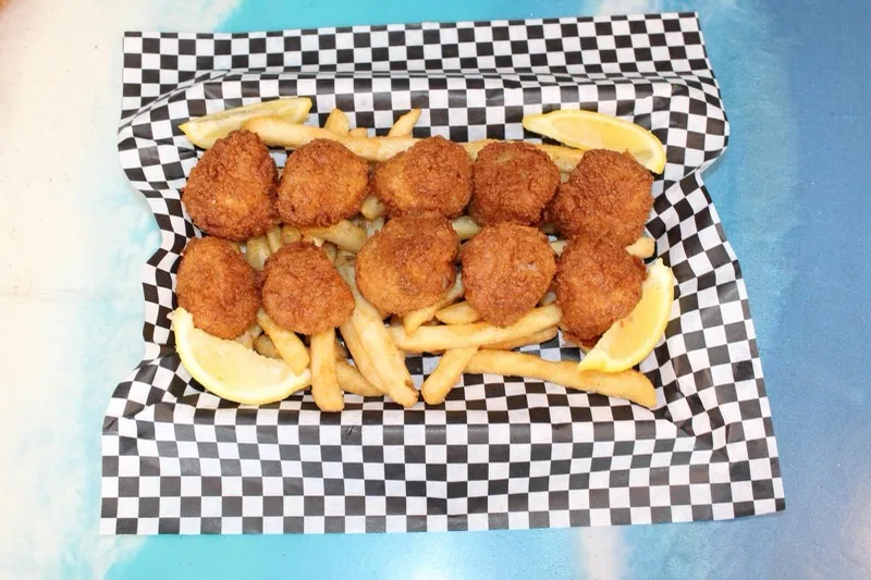 Plate of seafood